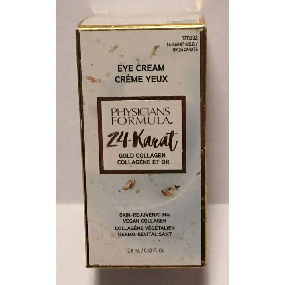 Physicians Formula Eye Cream 24-Karat Gold Collagen Skin Rejuvenating New In Box